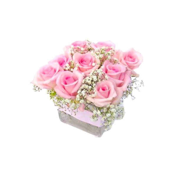 pink rose box